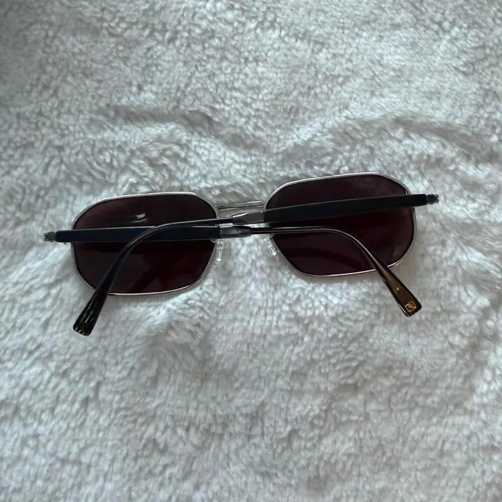 Gold & Wood Men's Brown and Black Sunglasses